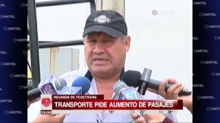 Transportistas exigen incremento en los pasajes y rechazan las fotomultas