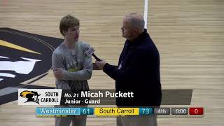 CMSportsNet Postgame Interview: South Carroll's Micah Puckett