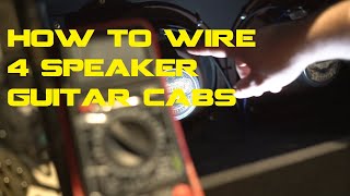 Warehouse Speakers for a Laney 410: How to Wire!