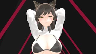 R18 MMD Race Queen Atago Vibration dance