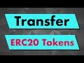 Solidity Tutorial: ERC20 token transfers (transfer, transferFrom, approve)