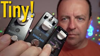 Sonicake Mini Pedals - Octaver, Blue Screamer, Sonic Dub Looper