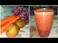 Bikin Minuman Jus Buah 3 Rasa