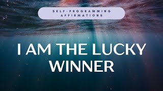 Manifest Winning Any Prize. Manifest Good Luck. Subconscious Programming Affirmations.