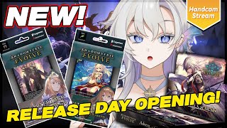 【HANDCAM】 Opening SHADOWVERSE EVOLVE! First look at starter decks and the booster box!