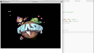 04 Phaser preload create text input