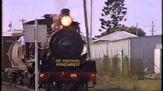 Queensland Rail Heritage - Kingaroy Branch C17 974 - 1997