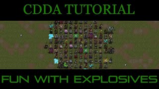 CDDA - Tutorial Let's Play 73 - Explosives Vs Soft Targets