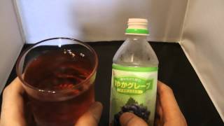 爽やかグレープナタデココ入ジュース Grape JUICE