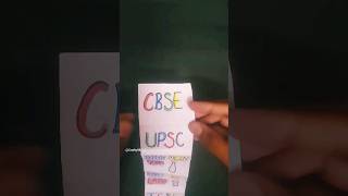 CBSE UPSC .