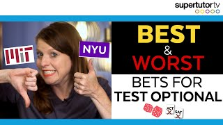 Best Bets for Test Optional 2023-2024 in College Admissions. When to submit SAT / ACT scores!