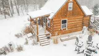The HARDEST PART of living OFF GRID in WINTER! RUNNING WATER