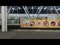 719系5000番台 走行音（夜の車窓） 米沢→赤湯