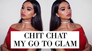 Chit Chat + My GO TO Glam | Kat Wilderness