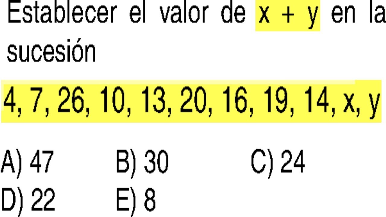 EXAMEN ADMISION SENATI 2023 RESUELTO SECUENCIAS NUMÉRICAS PSICOTÉCNICO ...