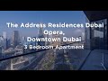 Exclusive 3-Bedroom Furnished Apartment W/ Full Burj Khalifa View | Address Residences, Dubai Opera