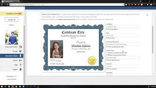 Document Maker: Ordering Documents
