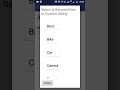 android custom dialog with recycler view