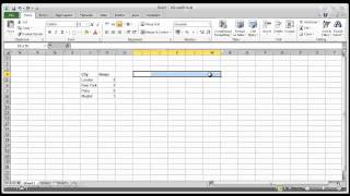 MS Excel Array Formulas and Functions Part 1