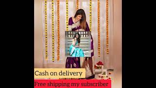 #kanjeevaram saree collection llcash on deliveryll