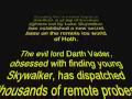 Star Wars Episode V The Empire Strikes Back New Opening Crawl