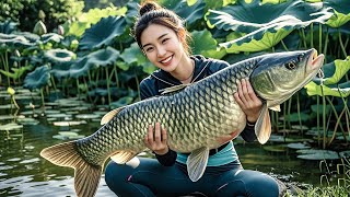 一條魚可以賣150元？美女在囂張老闆魚池釣魚，這次賺大了！ 【娜小娜愛釣魚】#釣魚 #funny #drama #fishing