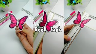 DIY Aesthetic Paper Butterfly Bookmark 🦋