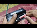 unboxing aiwa rs 44 am fm pocket radio