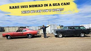 RARE CAR FOUND! Forgotten 55 Nomad In My Own Hometown?!