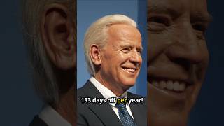 Biden's 133 Days Off More Than Trump! 2024-09-09