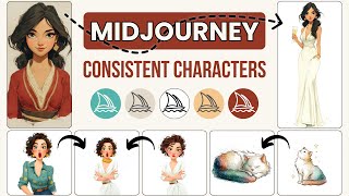 HOW TO Use Midjourney for Consistent Character Creation - Complete Guide with Examples