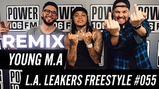 YOUNG M.A | LA LEAKERS | Crazy Freestyle! (REMIX)