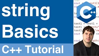 Basics Of Using The string Type | C++ Tutorial