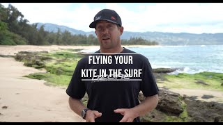 How to Fly Your Kite in the Surf - How to Kitesurf