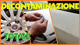 come decontaminare alla perfezione una verniciatura di un auto