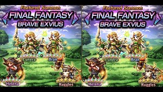 10 Pulls on Lunera Bran Helena Ruggles Banner - Final Fantasy Brave Exvius FFBE