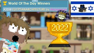 Growtopia - How to: Building WOTD world and WON… again! | EgyptianArchitecture