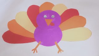 How to make Turkey Template 🦃
