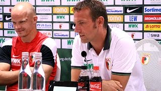 FC Augsburg: Pressekonferenz vor Auftaktspiel vs. Hertha BSC