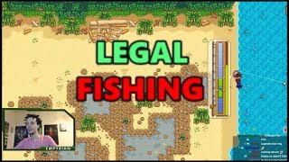 [Stardew Valley] Stream Highlights - Legal Fishing