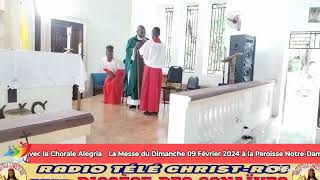 La Messe du Dimanche 09 Février à la Paroisse Notre-Dame de l'Assomption à Passe Reine