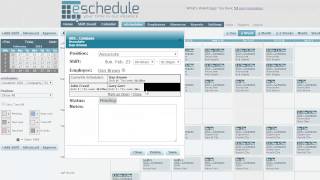 eSchedule Tutorial - Generating an Employee Schedule