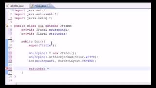 Java Programming Tutorial 72 Mouse Events