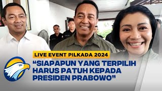 LIVE EVENT - Pernyataan Cagub Jateng Andika Perkasa Usai Nyoblos