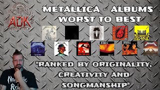 Metallica's Album's Ranked Worst to Best with ADK's Dave Does