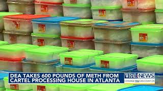 Feds Bust 600lb's of Meth in a Cartel Plant in Atlanta