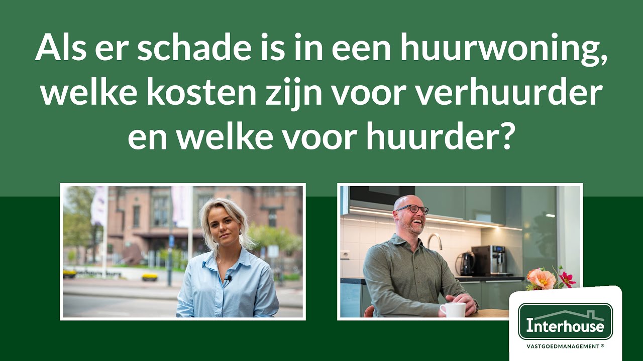 Als Er Schade Is In Een Huurwoning, Welke Kosten Zijn Voor Verhuurder ...