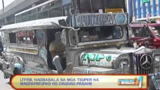 News@1: LTFRB, nagbabala sa mga tsuper na magpapatupad ng dagdag-pasahe