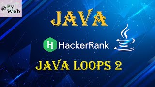 7. Java Loops II | Java | HackerRank Solutions