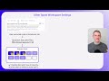 dp 700 exam prep workspace settings in microsoft fabric video 2 of 12